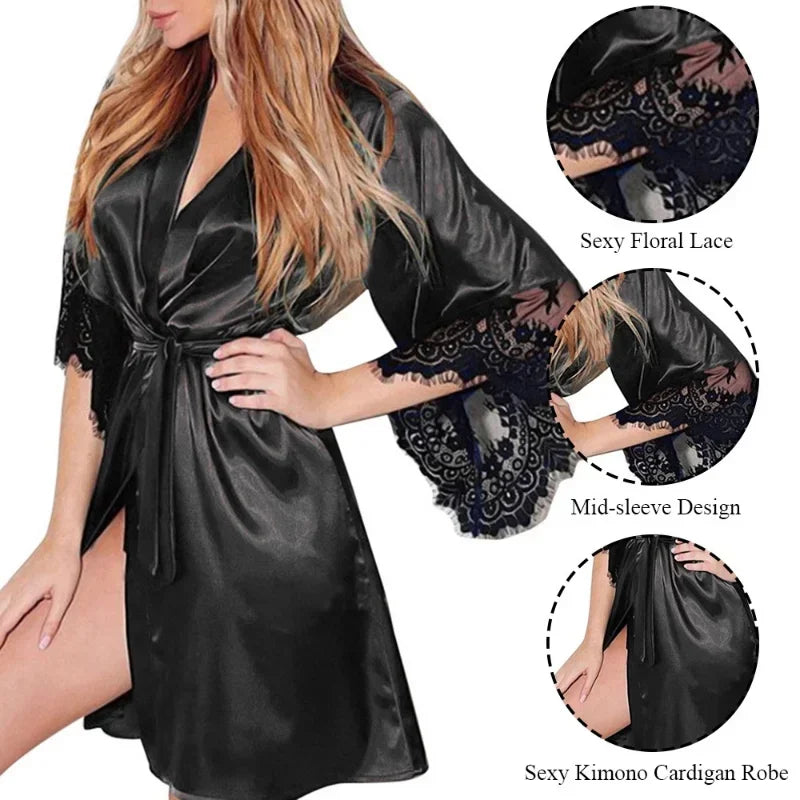 Women's Silk Sleeepwear | Silky Satin Sleepwear | Chic Hot Club