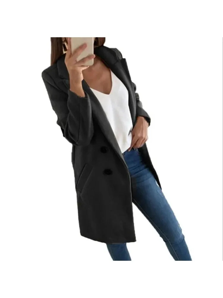 Women's Wool Coat | Winter Wool Coat | Chic Hot Club