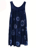 Women's Print Dress | Printed Sleeveless Dress | Chic Hot Club