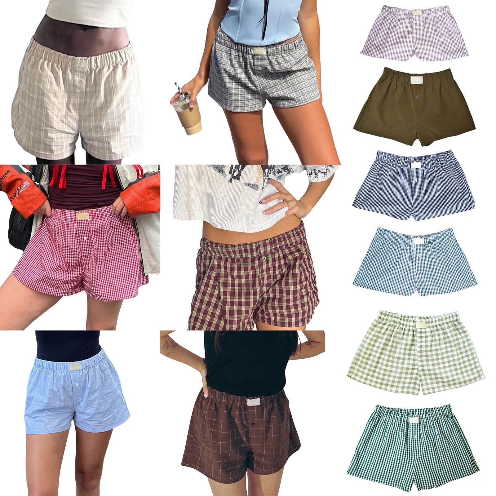 Women's Print Shorts | Comfortable Print Shorts | Chic Hot Club