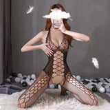 Women's Sexy Bodysuit | Women's Fishnet Bodysuit | Chic Hot Club