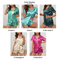 Satin Pajama Set | Classic Pajama Set | Chic Hot Club