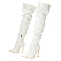 Leather Knee Boots | Women's Knee Boots | Chic Hot Club