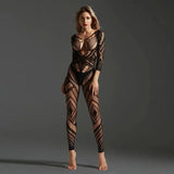 Women's Sexy Bodysuit | Women's Fishnet Bodysuit | Chic Hot Club