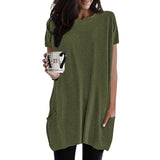 Women's Tunic Tops | Short Sleeve Tunic Tops | Chic Hot Club