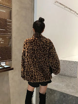 Faux Fur Jacket | Leopard Print Jacket | Chic Hot Club