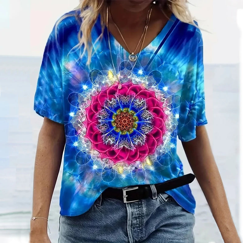 Dye Oversized T-Shirt | Oversized Print T-Shirt | Chic Hot Club