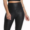 Women's High Waist Leggings | Faux Leather Leggings | Chic Hot Club