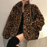 Faux Fur Jacket | Leopard Print Jacket | Chic Hot Club