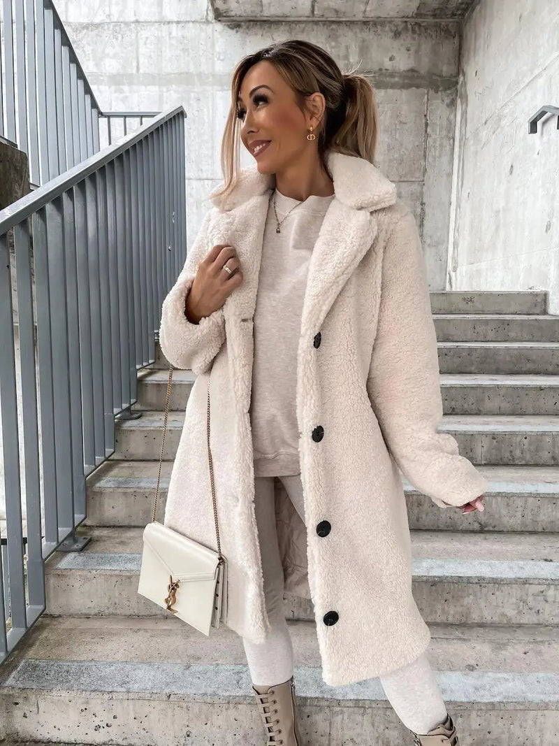 Women's Long Coat | Women's Long Sleeve Coat | Chic Hot Club