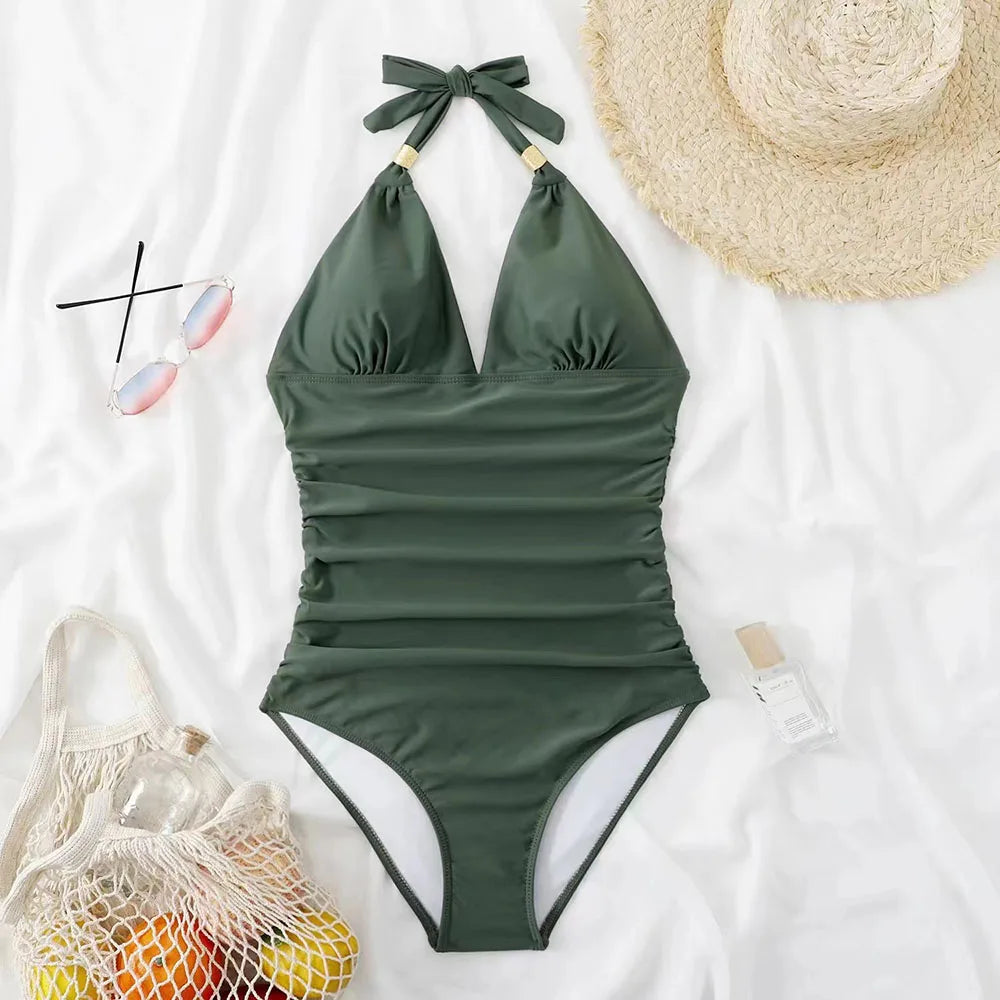 Women Summer Swimsuit | One Piece Swimsuit  | Chic Hot Club