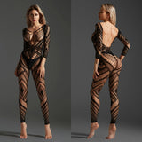 Women's Sexy Bodysuit | Women's Fishnet Bodysuit | Chic Hot Club