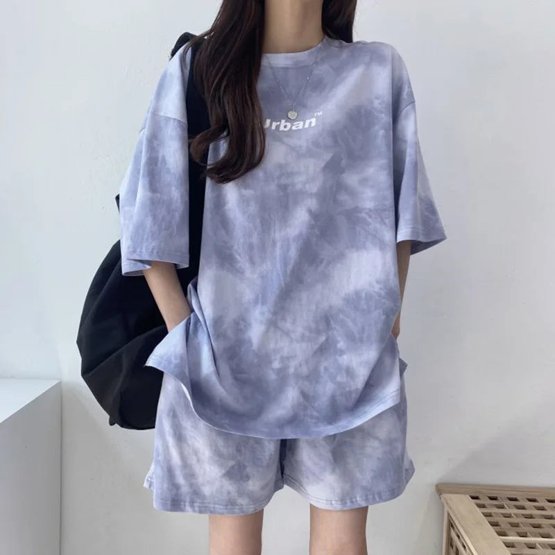 Women’s T-Shirt and Shorts | Relaxed Fit T Shirt | Chic Hot Club