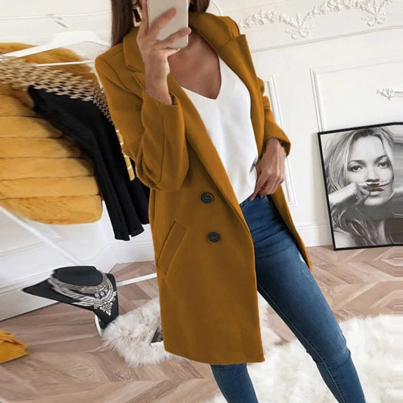 Women's Wool Coat | Winter Wool Coat | Chic Hot Club