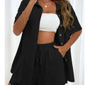 Women's Short Set | Shirt and Shorts Set | Chic Hot Club