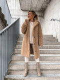 Women's Long Coat | Women's Long Sleeve Coat | Chic Hot Club