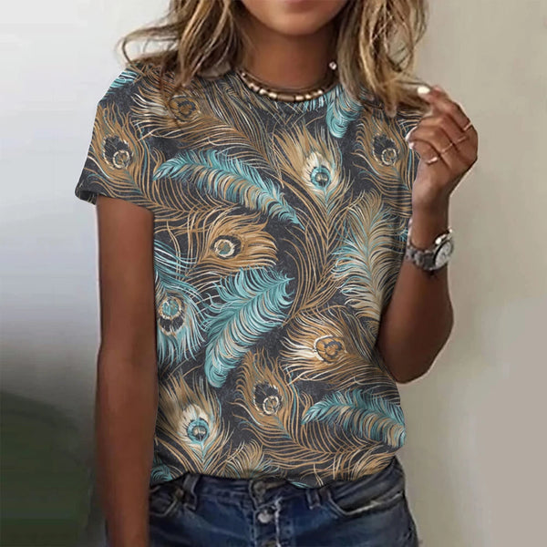 Women's 3d Print T-Shirt