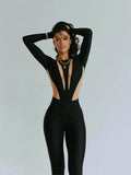 Women's Black Jumpsuit | Sexy Black Jumpsuits | Chic Hot Club