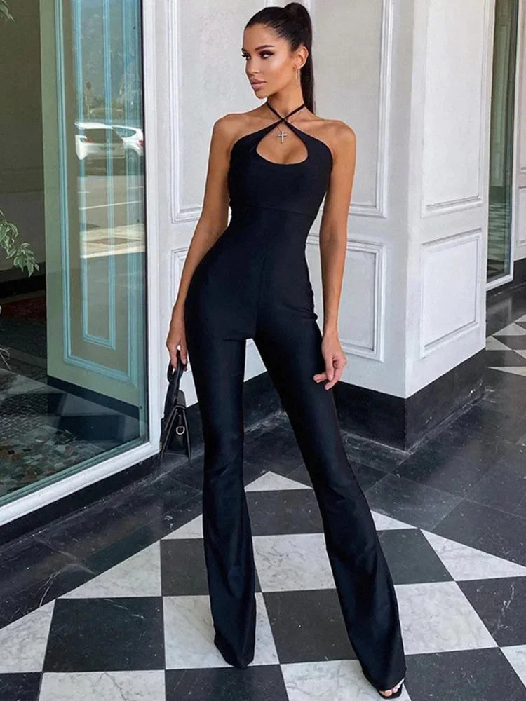 Women's Black Jumpsuit | Sexy Black Jumpsuits | Chic Hot Club