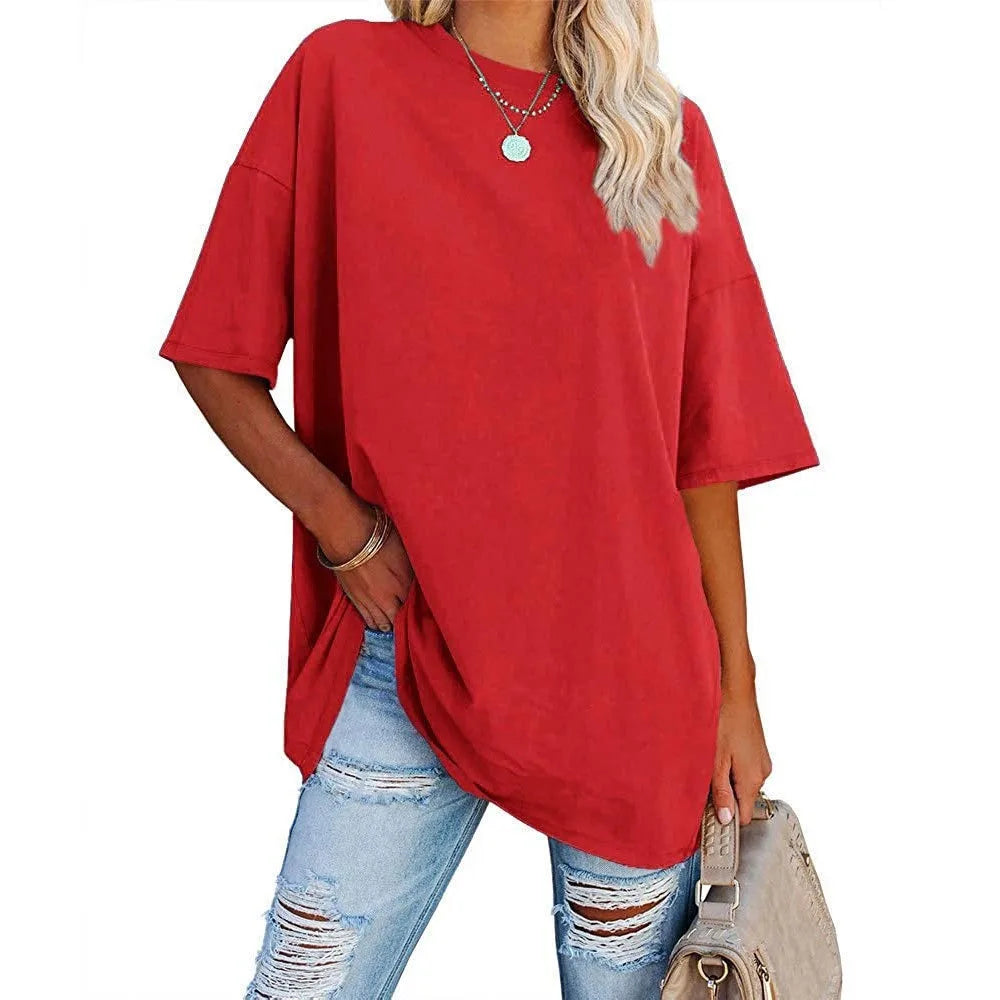 Women's Oversized T Shirt | Women's Short Sleeve Tee | Chic Hot Club