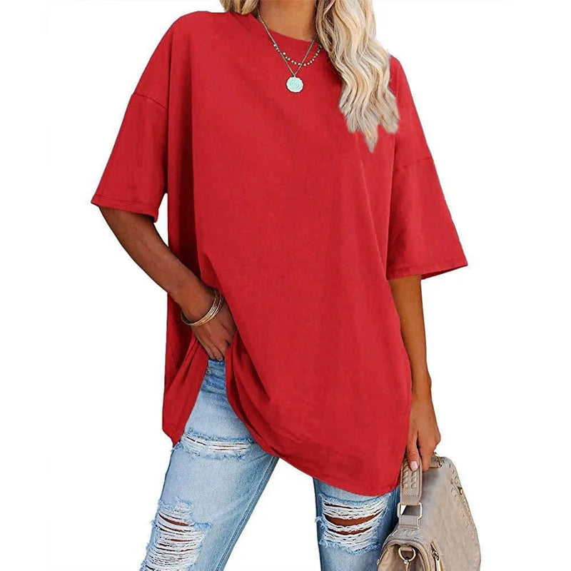 Women's Oversized T Shirt | Women's Short Sleeve Tee | Chic Hot Club