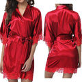 Women's Sleeping Robe | Sleeping Robe with Belt | Chic Hot Club