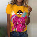 Women's Print T-Shirt | Women's Art Tee | Chic Hot Club