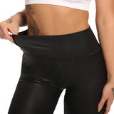 PU Leather Leggings Women High Waist Faux Leather Pants Sexy Skinny Elastic Trousers Stretch Push Up Leggins Female Clothing New