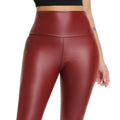 Women's High Waist Leggings | Faux Leather Leggings | Chic Hot Club