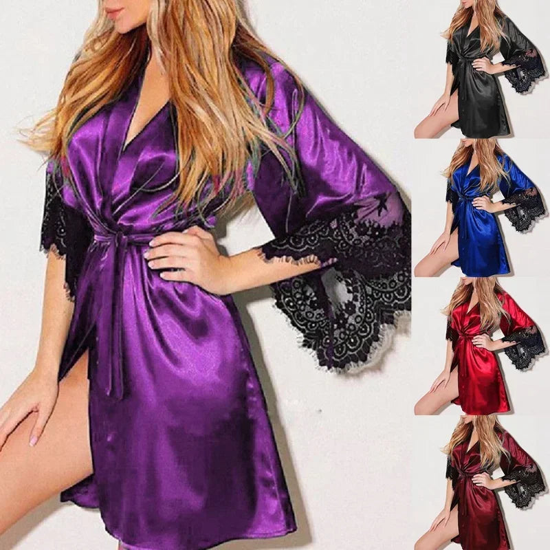 Women's Silk Sleeepwear | Silky Satin Sleepwear | Chic Hot Club