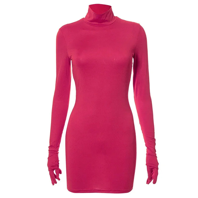 Sexy Bodycon Dress | Long Sleeve Bodycon Dress | Chic Hot Club