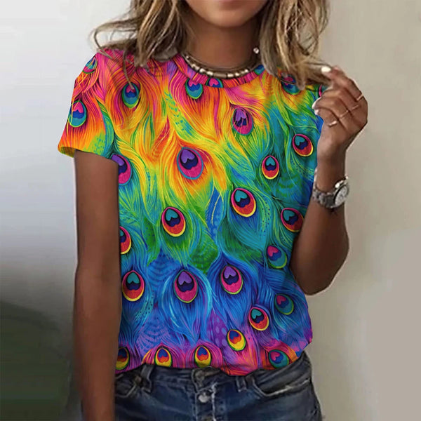 Women's 3d Print T-Shirt