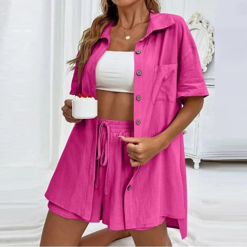 Shirt and Shorts Set | Short Sleeve shorts Set | Chic Hot Club