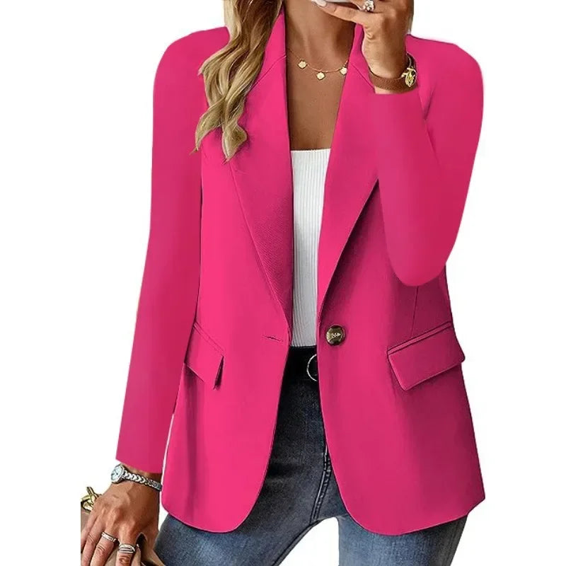 Women's Blazer Jacket | Long Sleeved Blazers | Chic Hot Club