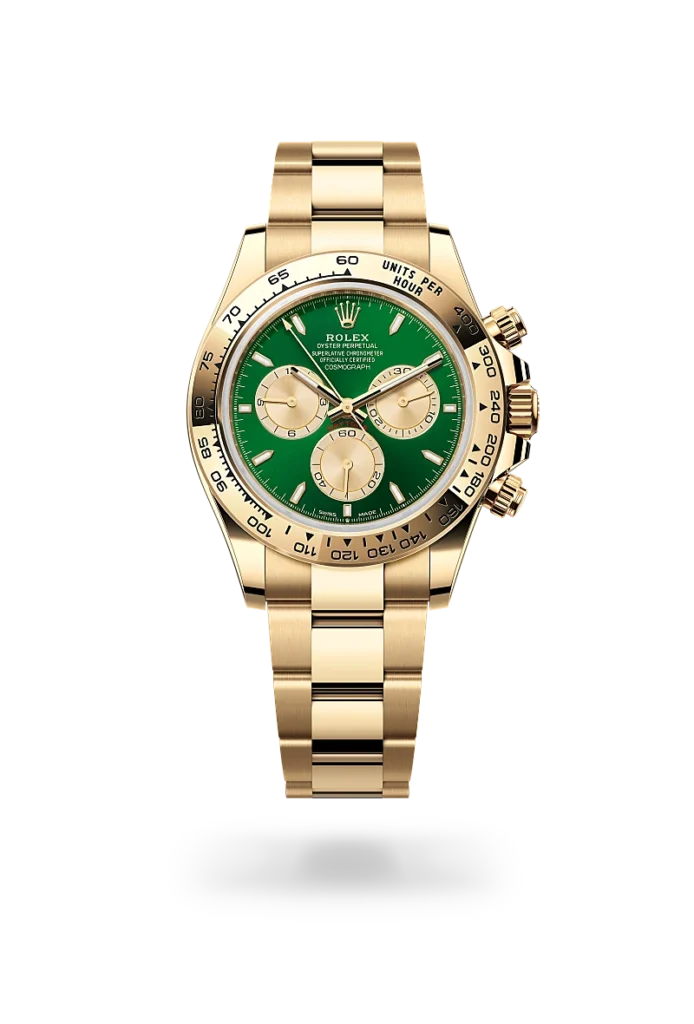 Rolex
Cosmograph Daytona
Oyster, 40 mm, yellow gold l authentic luxury fashion market