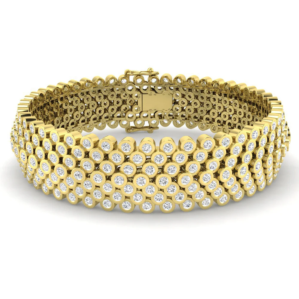 high end lifestyle club boutique for Gold diamond jewelry