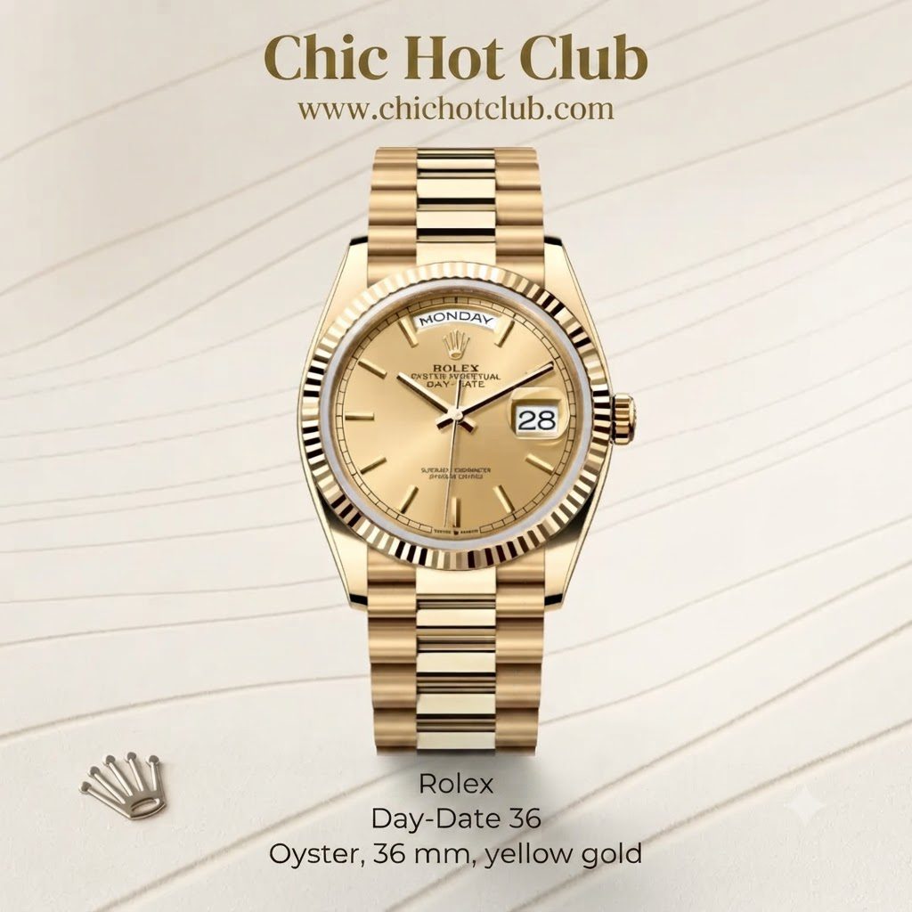 designer flash sales legitimate sites l Rolex Day-Date 36 Oyster, 36 mm, yellow gold